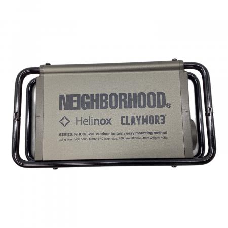 NEIGHBORHOOD (ネイバーフッド)×CLAYMORE×Helinox LEDランタン