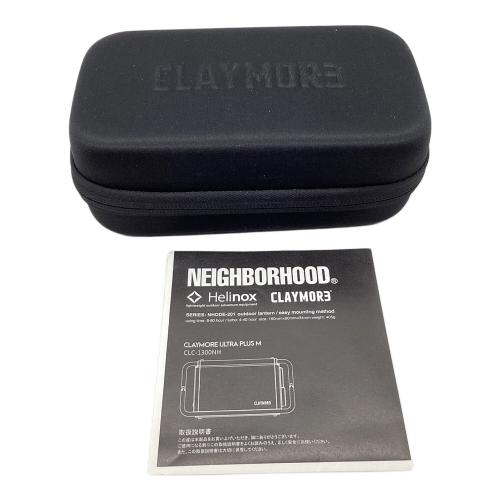 NEIGHBORHOOD (ネイバーフッド)×CLAYMORE×Helinox LEDランタン