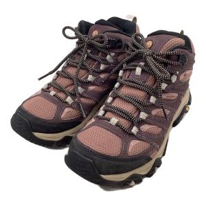MERRELL (メレル) トレッキングシューズ レディース SIZE 24cm パープル モアブ 3 シンセティック ミッド ミドルカット GORE-TEX