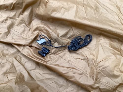 ZEROGRAM (ゼログラム) 登山用テント EL CHALTEN 2P 220x135x112㎝ 1-2人用 程度A 底面ヨゴレ有 スカートなし ハンマーなし/説明書なし