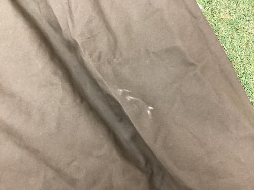 ポーランド軍 (ポーランドグン) 軍幕 サイズ2(170-180) 1人用 軍放出品につき使用感有 ポール別売り スカートなし ハンマーなし/説明書なし