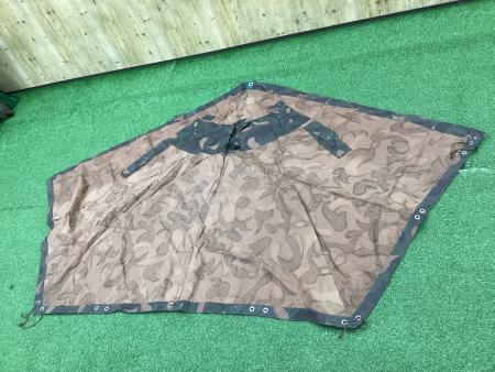 ハンガリー軍幕　初期型USED良品　 補修\破れ無し　ボタンロス無し ハンガリー軍 (ハンガリーグン) 軍幕 2枚セット 1人用 軍放出品につき