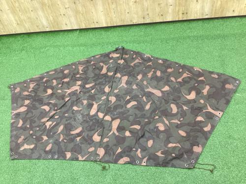 ハンガリー軍幕　2枚 軍幕❗️ハンガリー軍用テント ハリケーン迷彩 2枚セット