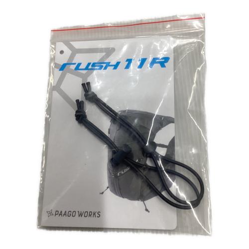 PAAGO WORKS (パーゴワークス) バックパック ブラック RUSH11R トレラン用 未使用品
