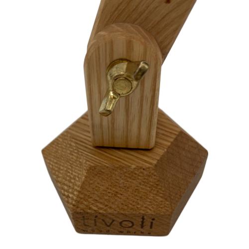 tivoli wood works (チボリウッドワークス) ランタンスタンド ウッドベース+ウッドスタンドSセット