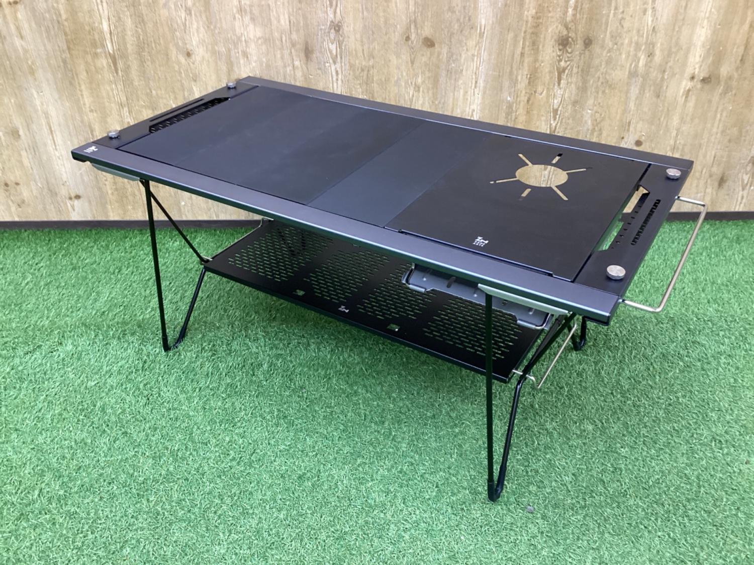 ZANE ARTS (ゼインアーツ) アウトドアテーブル グレー FT-050 トード