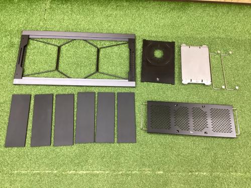 ZANE ARTS (ゼインアーツ) アウトドアテーブル グレー FT-050 トードテーブル