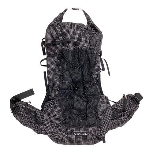 3F ULGEAR バックパック 46L+10L グレー Qidian Pro 背面長 約41～45cm 41-50L(小屋・テント泊)