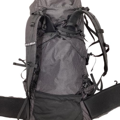 3F ULGEAR バックパック 46L+10L グレー Qidian Pro 背面長 約41～45cm 41-50L(小屋・テント泊)