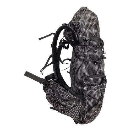 3F ULGEAR バックパック 46L+10L グレー Qidian Pro 背面長 約41～45cm 41-50L(小屋・テント泊)