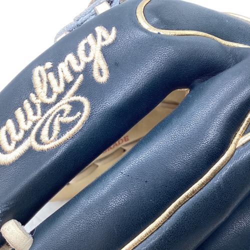RAWLINGS (ローリングス) 硬式グローブ ブラック×ベージュ HEART of HIDE 内野用 PROR205W-2CN