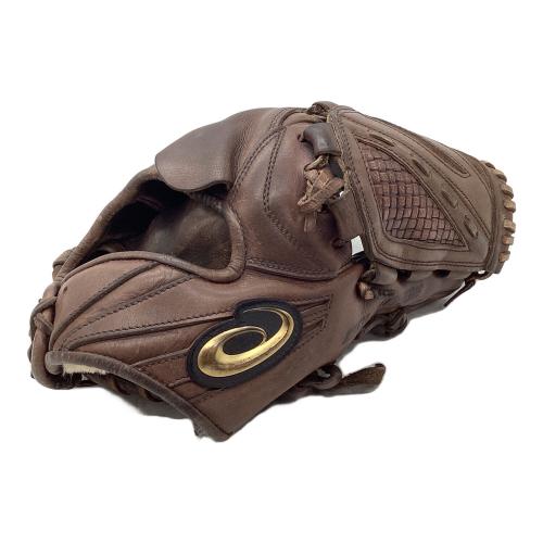 asics (アシックス) グローブ ブラウン 硬式用 GOLD STAGE 投手用