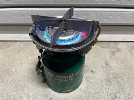 カナダ製　Coleman(コールマン)　505A シングルバーナー Coleman (コールマン) ガソリンシングルバーナー カナダ製 ※動作確認済