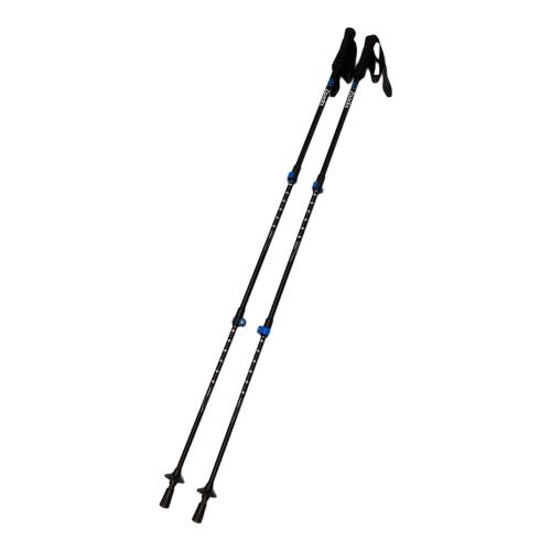 Zpacks (ジーパックス) トレッキングポール 最大長～132cm ブラック×ブルー 2本セット ミニマリストトレッキングポール