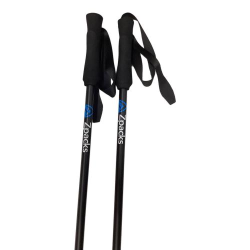 Zpacks (ジーパックス) トレッキングポール 最大長～132cm ブラック×ブルー 2本セット ミニマリストトレッキングポール