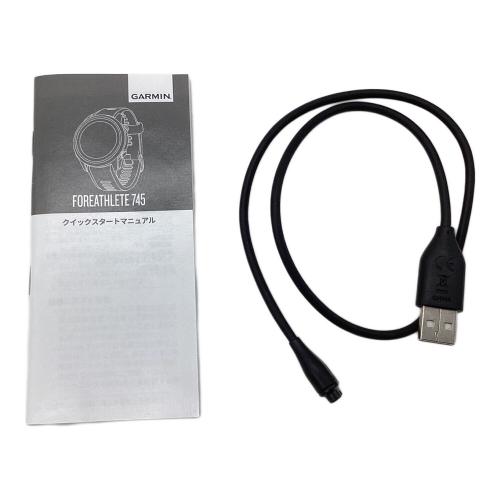 GARMIN (ガーミン) ランニングウォッチ Suica対応機種 FOREATHLETE 745 レッド 通電確認済み