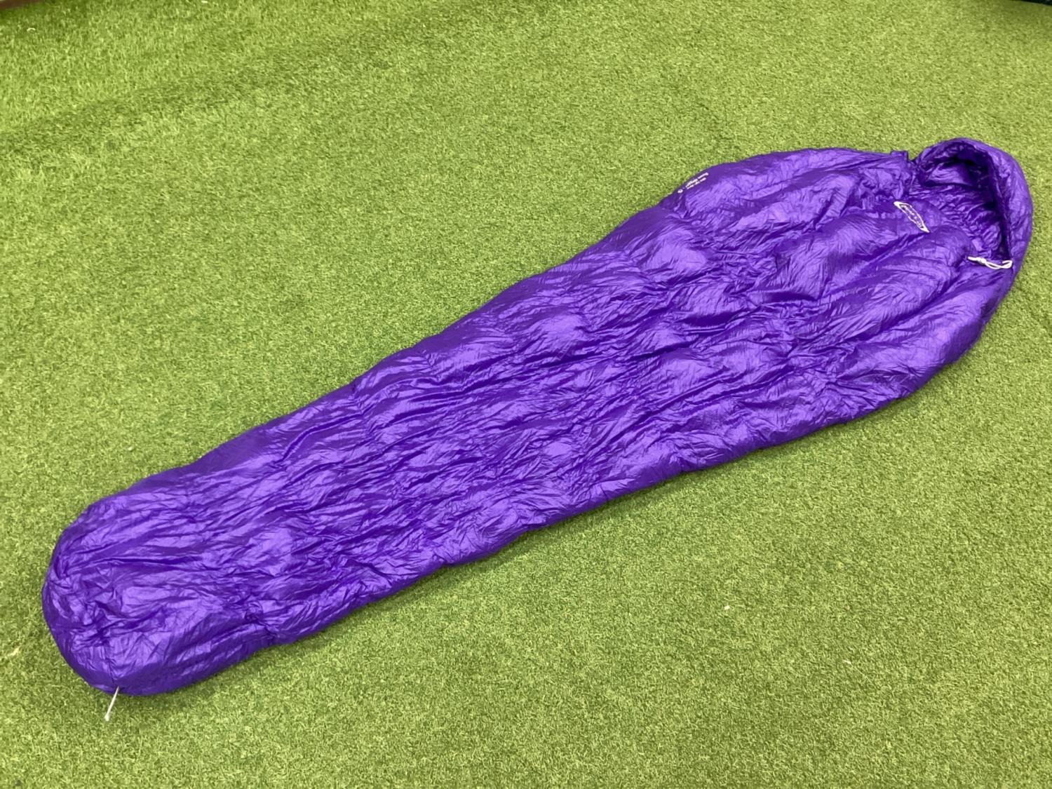 mont-bell (モンベル) マミー型シュラフ(ダウン) パープル 1121741