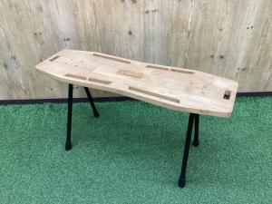 AMICAL SCHLAF アウトドアテーブル ブラウン スケートボードサイドテーブル