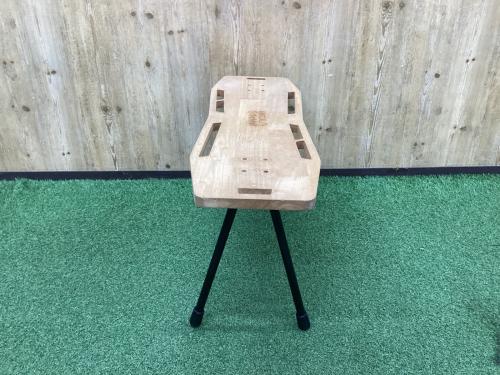 AMICAL SCHLAF アウトドアテーブル ブラウン スケートボードサイドテーブル