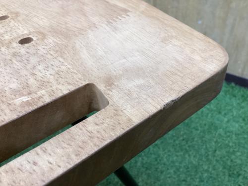 AMICAL SCHLAF アウトドアテーブル ブラウン スケートボードサイドテーブル