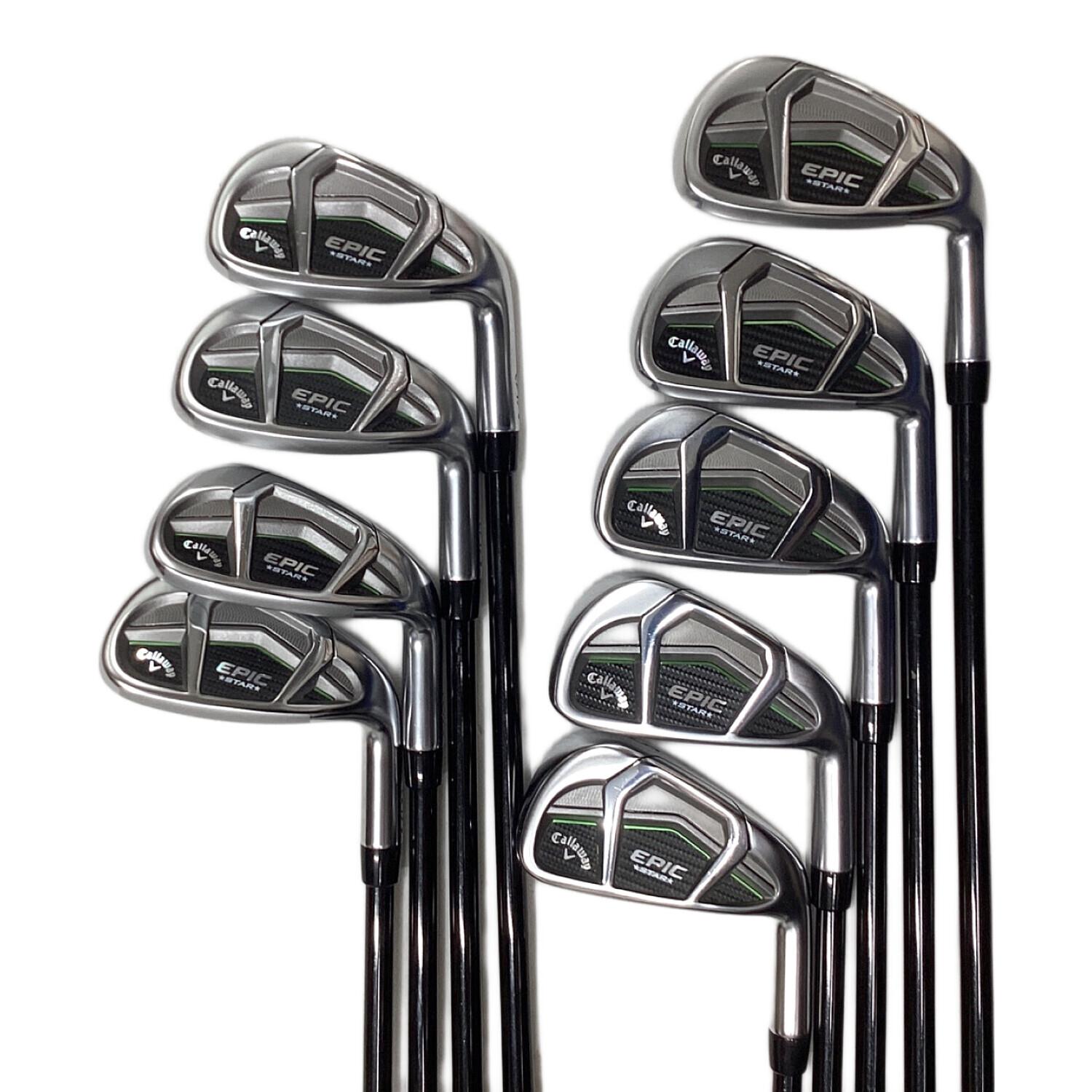 Callaway キャロウェイ アイアン 3‑P＋S＋P 合計9本 セット Callaway (キャロウェイ) アイアンセット EPIC STAR 9本セット