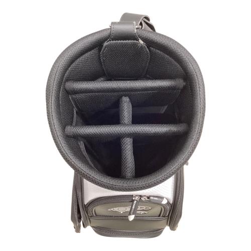 BEAMS GOLF (ビームスゴルフ) キャディバッグ ブラック×ホワイト