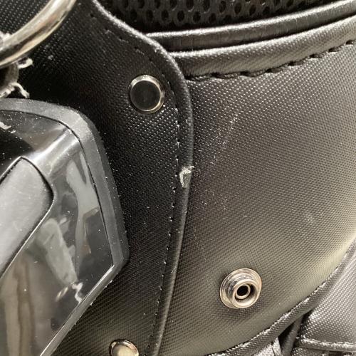 BEAMS GOLF (ビームスゴルフ) キャディバッグ ブラック×ホワイト ケース付