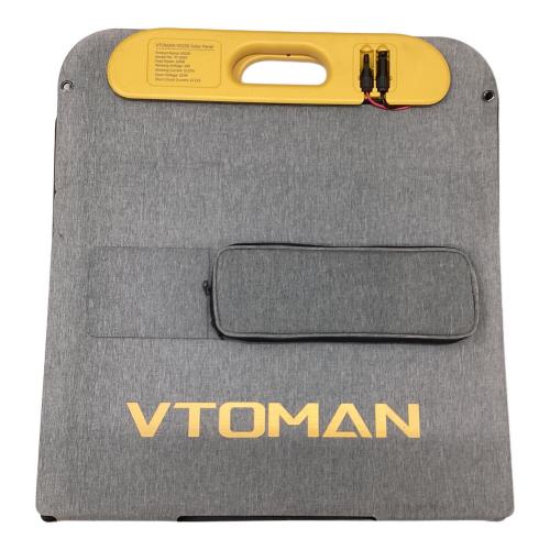 VTOMAN ソーラーパネル グレー×イエロー VS220 YT-0243