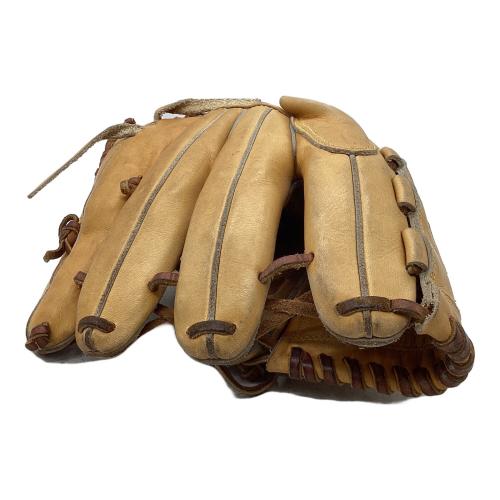 ミツワタイガー 投手用グローブ 美津和タイガー (ミツワタイガー) 硬式グローブ イエロー 投手用