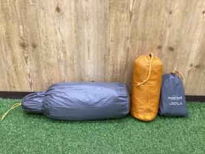 mont-bell (モンベル) 登山用テント 1122650 ステラリッジテント3 約210×180×110㎝ 1～2人用 程度A 程度S スカートなし ハンマーなし/説明書なし