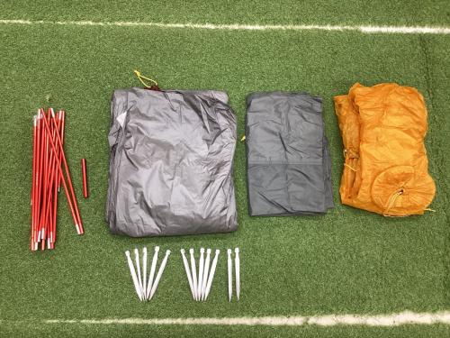 mont-bell (モンベル) 登山用テント 1122650 ステラリッジテント3 約210×180×110㎝ 1～2人用 程度A 程度S スカートなし ハンマーなし/説明書なし