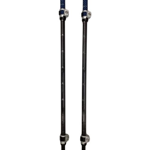 SHIMANO (シマノ) トレッキングポール 130cm ブルー FAST130 CARBON W