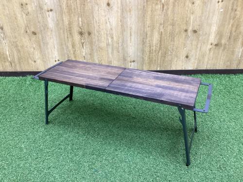 MOOSE ROOM WORKS (ムースルームワークス) アウトドアテーブル ブラウン patan 未使用品