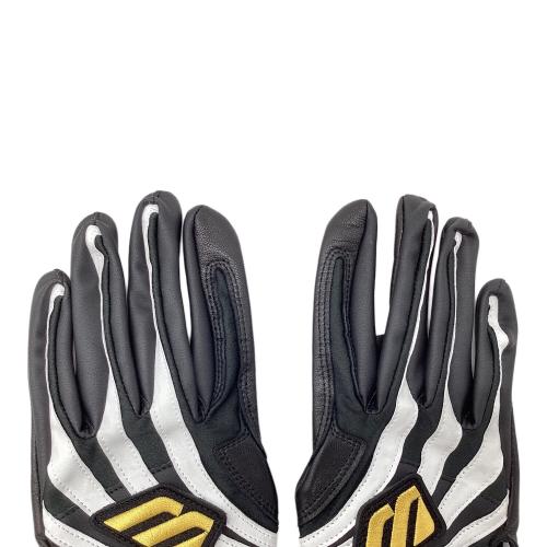 MIZUNO (ミズノ) バッティンググローブ ブラック×ホワイト 直営限定Mマーク 復刻パワーアーク 1EJEA84609