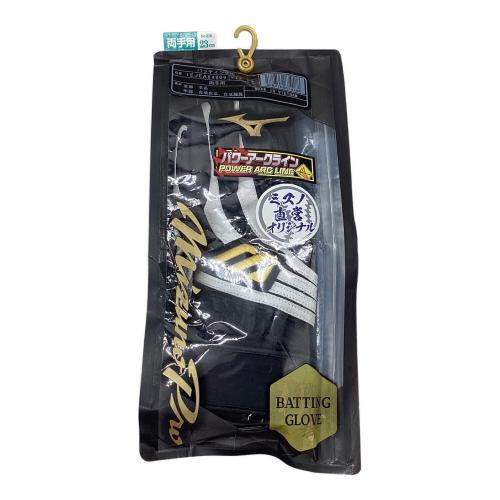 MIZUNO (ミズノ) バッティンググローブ ブラック×ホワイト 直営限定Mマーク 復刻パワーアーク 1EJEA84609