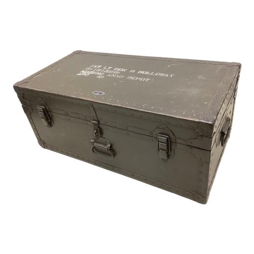 US ARMY (ユーエスアーミー) 収納ケース 推定1949年製 ヴィンテージフットロッカー