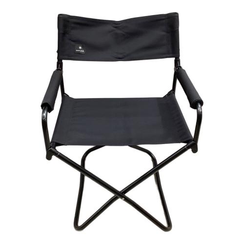 Snow peak (スノーピーク) アウトドアチェア ブラック LV-077G-BK ガーデンFDチェア ブラック