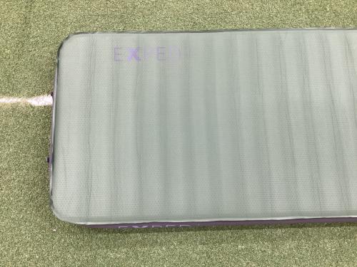 EXPED (エクスペド) インフレータブルマット 約183×65×10cm グリーン×グレー ミニポンプ・ケース付 MEGAMAT 10 MW