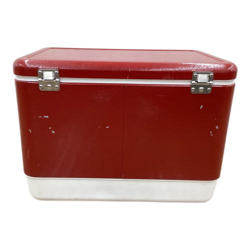 Coleman (コールマン) スチールベルトクーラー クーラーボックス ダイヤロゴ 54QT/51L レッド