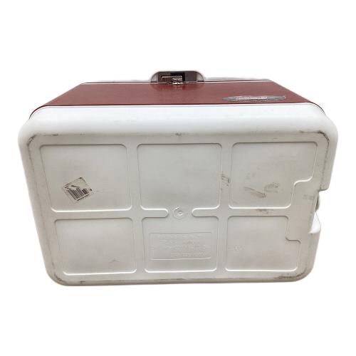 Coleman (コールマン) スチールベルトクーラー クーラーボックス ダイヤロゴ 54QT/51L レッド