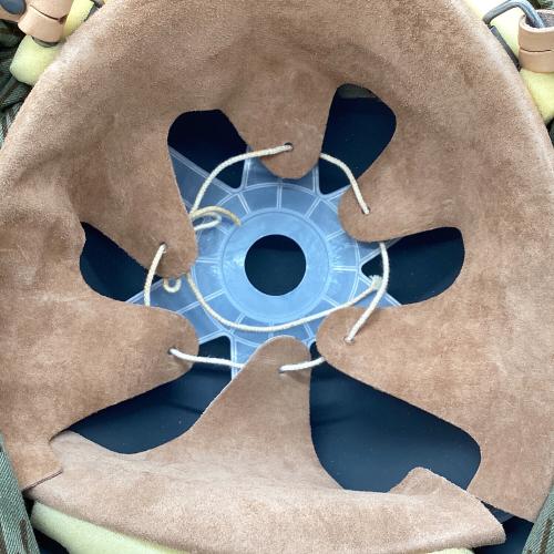 東ドイツ軍 (ヒガシドイツグン) ヘルメット M56後期 レインドロップカモ