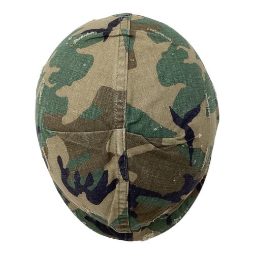 アメリカ軍 ヘルメット 推定ベトナム戦争 二等軍曹ワッペン有 放出品