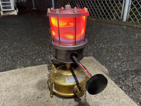 武井バーナー (タケイバーナー) ケロシンバーナー パープル