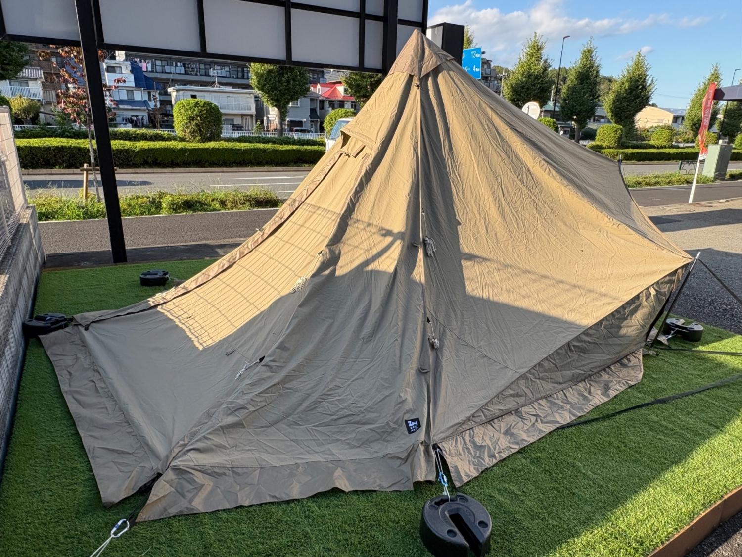 ゼインアーツ ZANEARTS PS-542 WOOTA-S TC テント 美品 WOOTA-S TC