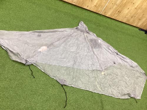 SIX MOON DESIGNS (シックスムーンデザインズ) シェルター Gatewood Cape 115×267×cm 程度S ポール別売り スカートなし ハンマーなし/説明書あり