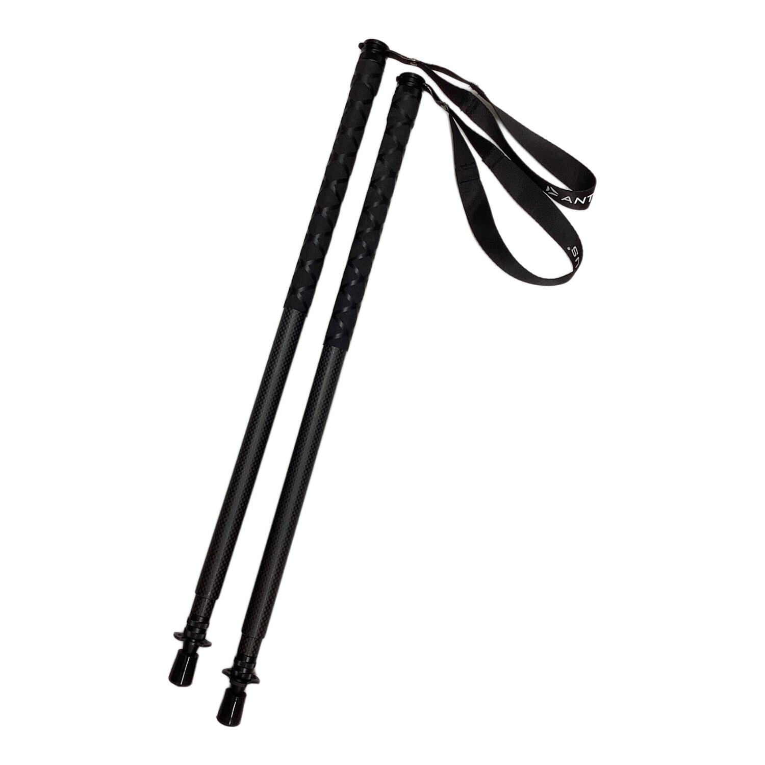 ANTCAUS (アントカウス) トレッキングポール ブラック ※2本セット EM6