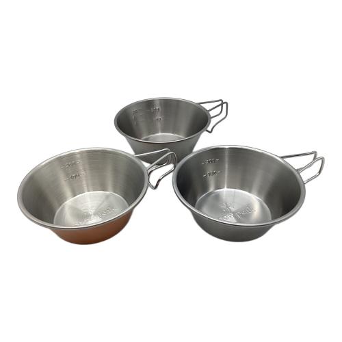 Snow peak (スノーピーク) シェラカップ 希少品 E-110 50thアニバーサリーシェラカップセット 未使用品