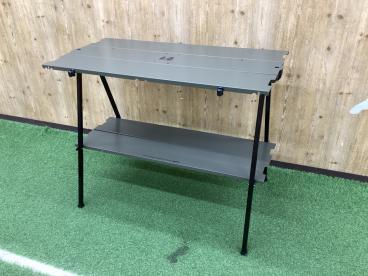 LODGE (ロッジ) アウトドアテーブル ブラック A5-7 クッキングテーブル