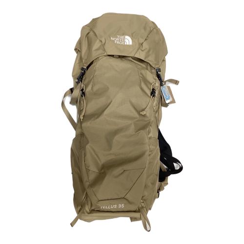 THE NORTH FACE (ザ ノース フェイス) バックパック 35L ベージュ TELLUS 35 背面長 約41～45cm 31-40L(山小屋泊)