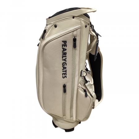 PEARLY GATES キャディバッグ ベージュ PEARLY GATES (パーリーゲイツ) キャディバッグ ベージュ 2021年モデル